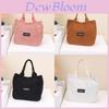 Baumwoll-Cord-Tragetasche für Damen mit großem Fassungsvermögen, Streetstyle, Handtasche für Damen