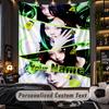 Personalized Wall Tapestry,aespa Custom Printed Name, Fabric Wall Art For Indoor Room Backdrop