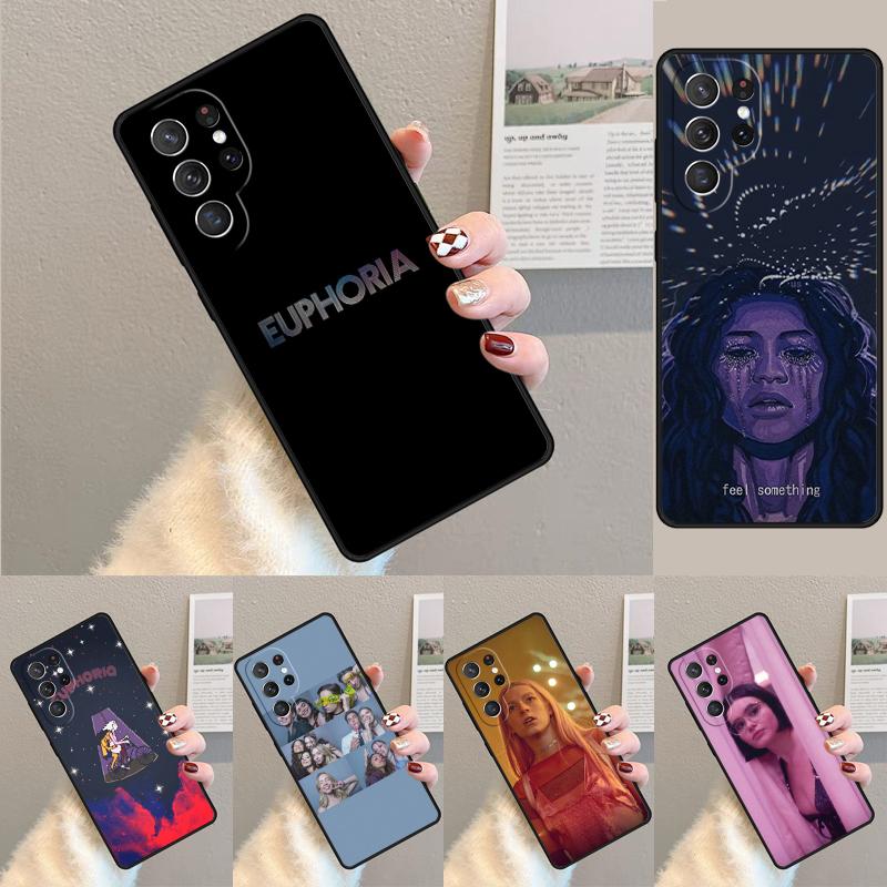 American TV Series Euphoria soft Phone Case for Samsung Galaxy note 10 pro S26 Ultra S23 S24 FE S25 S21 S22 PLUS shockproof Cove
