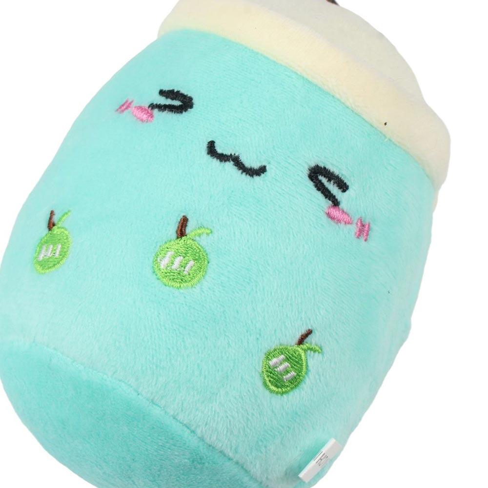 Lovely Doll Bubble Tea Keychain Stuffed Boba Fruit Tea Milk Tea Keyring Cartoon Soft Boba Doll Toys Girl Friend