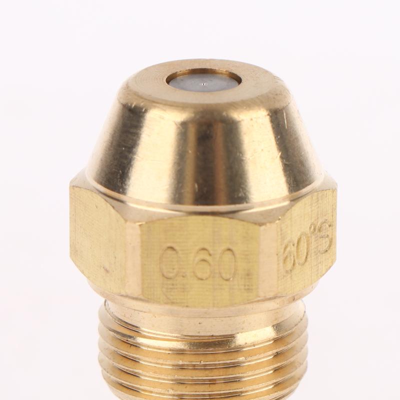 1 Pcs Brass Fuel Oil Nozzle High Precision Long Life For Oil Burners Boiler Heating System Replacement