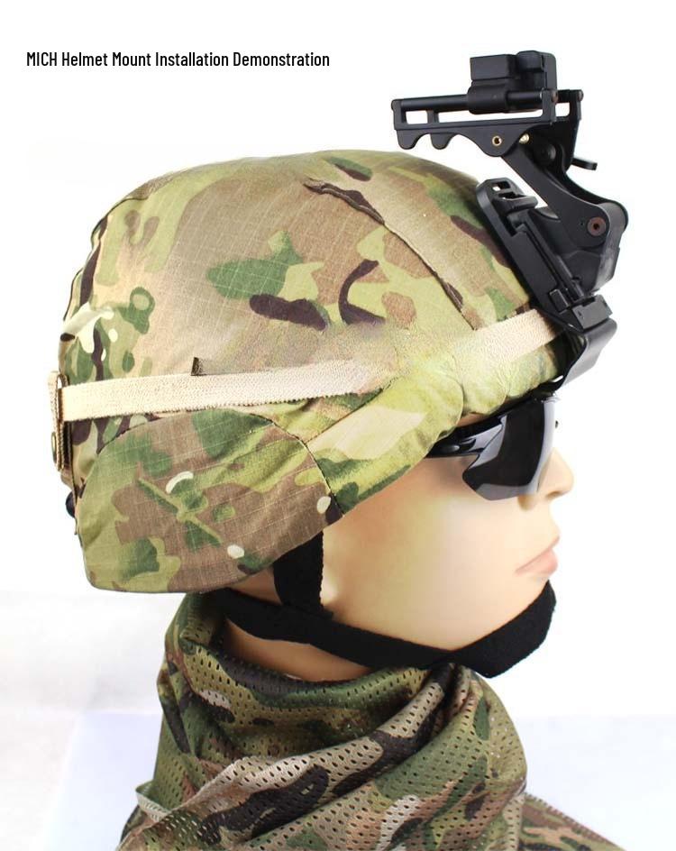 Tactical Night Vision Goggle Mount for M88/MICH2000/LWH Helmets with Lanyard