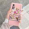 For Poco X4 Pro 5G M4Pro Cover Funda Vintage Flower Leave Protective Cover TPU Capa For Xiaomi Poco X4 Pocox4 X 4 M4 Pro Coque