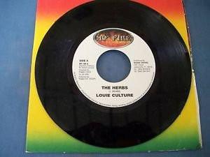 7inch Record LOUIE CULTURE  TWINS OF TWINS  The Herbs  Feel Like Raw Mix NONE Mo Fire Records 2002 Jamaica Reggae Ska  Dub Used