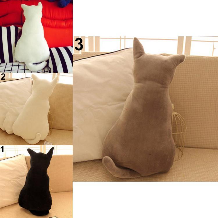 Adorable Plush Back Cat Toy Sofa Pillow Cushion Perfect For Cozy Home Decor