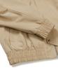 West Grand Boulevard Oversized Placket Satin Blouson Beige