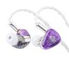 LINSOUL Kiwi Ears Orchestra Lite 8BA Hybrid HiFi Earphones, Ergonomic Design, 0.78mm 2-Pin Connector & 3.5mm Stereo Plug, Over-Ear Style, 4-Core 7N