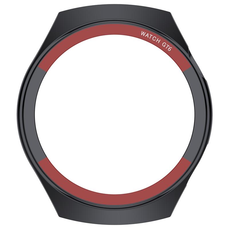 Protective Case For Huawei Watch GT6 46MM Space Exploration Smartwatch Screen Protector Hollow Shell Protection Cover