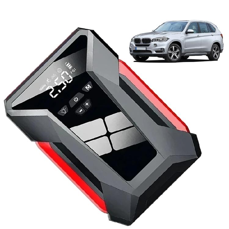 Tire Inflator & Emergency Power Solution Car Jump Starter with Tire Inflation