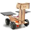Solar-Powered Lunar Rover DIY 3D Wooden Puzzle Children's Hand-Assembled STEM Science Education Toy Fine Motor Skills Training