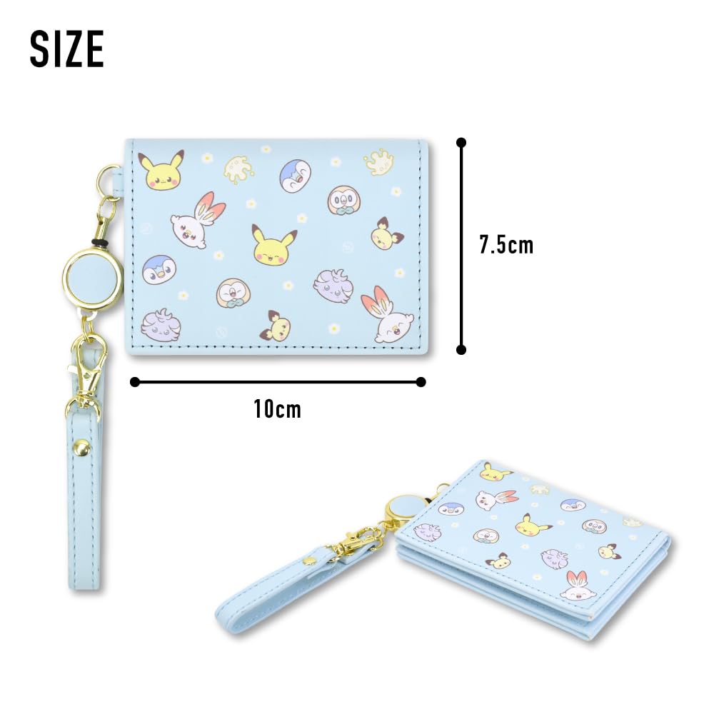 Marimo Craft Poké Piece Pokémon Bifold Pass Case Flyer W10 x H7.2cm PKP-046