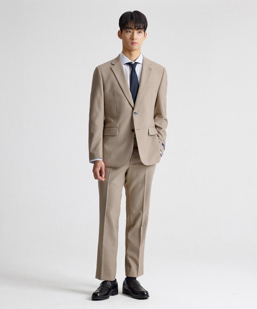 Stco Extra Fine Wool 31% Comfort Suit Jacket_Beige (Classic Fit)_Ssjva61Csd