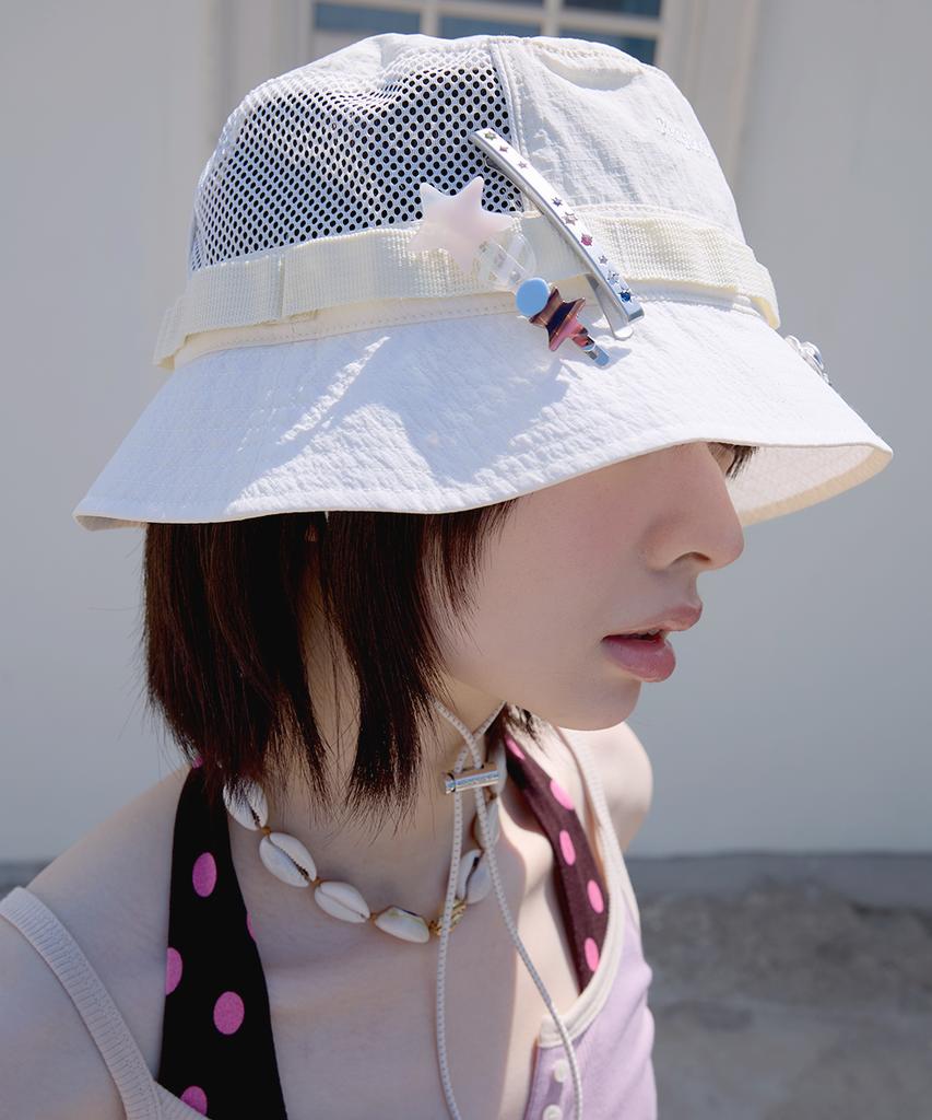 Lagpiswiwedeoweeo Mesh Bucket Hat - 4 Colors