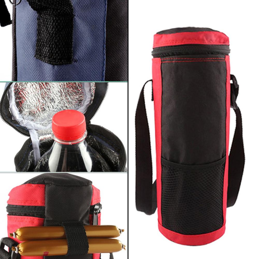 Pochette pour Bouteille d'Eau Camping Sac Fourre-tout Grande Capacité Sac pour Bouteille d'Eau de Voyage Sac Glacière Isotherme