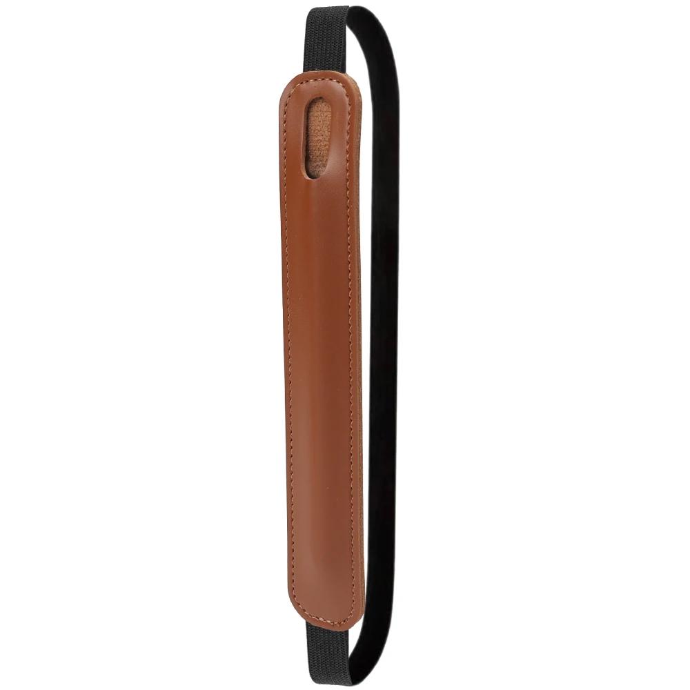 1/2PCS Elastic Pencil Holder Suitable for IPencil 1st 2nd Generation Stylus Pen Sleeve PU Leather Elastic Band for IPad Pro Air