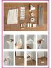 Rotatable Baby Clothes & Diaper Drying Rack - Multi-Size Newborn Towel Rack