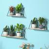 Wall Mounted Shelves Iron Wall Hanging Storage Racks Storage Basket Bedroom Student Dormitory Desktop Storage Holders Organizer