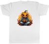 Kürbis Yogo Herren T-Shirt Halloween Geister der Toten T-Shirt