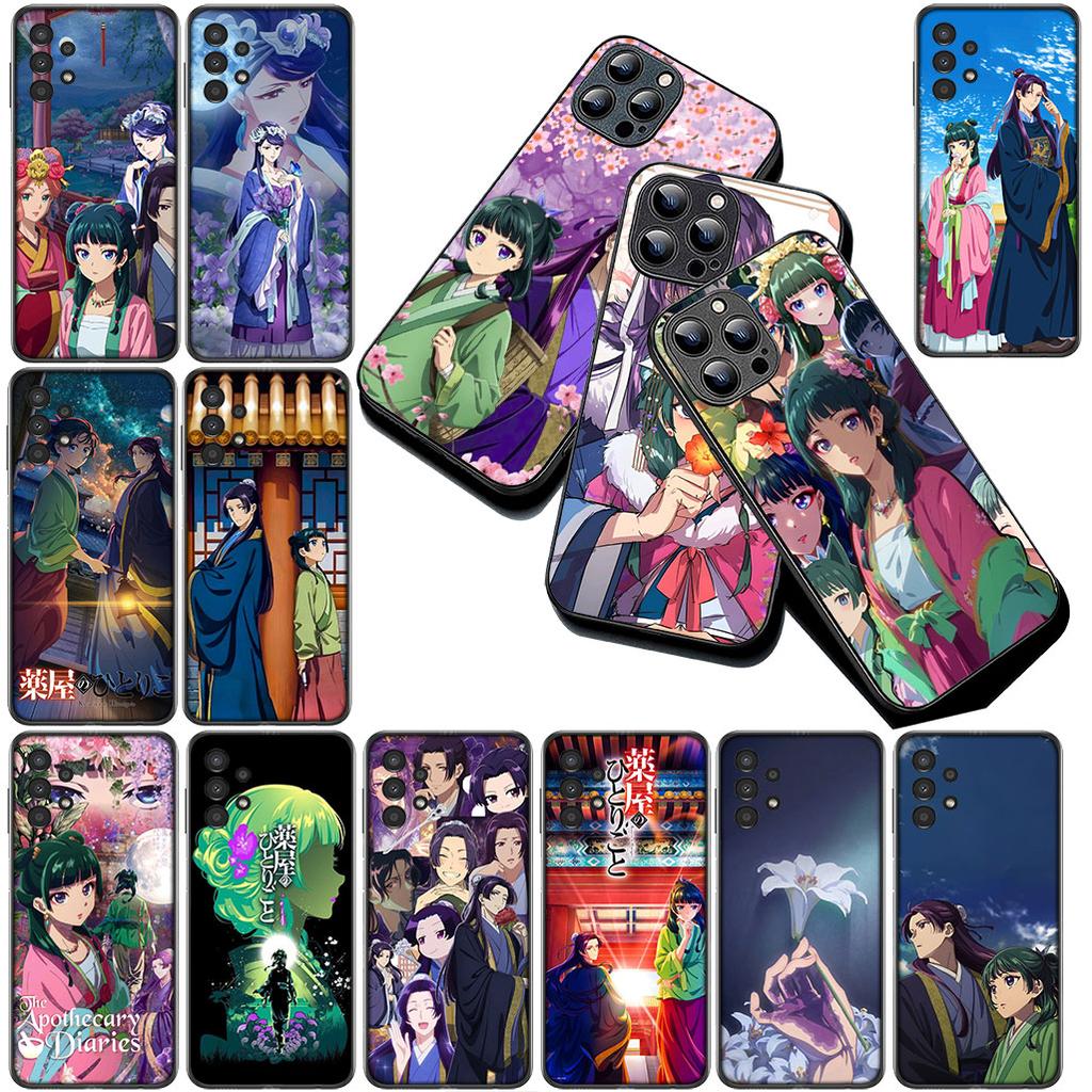 Casing for Xiaomi Redmi Note 12 11 10 A3 Pro 10A 10C 12C Note12 5G 4G Phone Cover Soft Case The Apothecary Diaries Jinshi Maomao