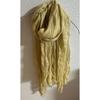 Used [Large Size 200cm X 90cm] Made In Florence, Italy / 100% Linen / Stole