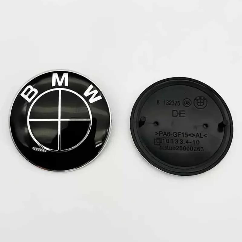74mm/82mm Bmw Group Car Hood Logo BMW E36 E46 E53 E90 E60 E61 E93 E87 X1 X2 X3 X5 X6 F30F1Z3Z4X1 X5M2 M3M4 M8 Trunk Logo.