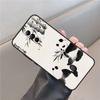 Chinesischer Bär Panda Hülle Für ZTE Nubia Red Magic 6 7 6S 7S 8S 9S Pro 5G 6R RedMagic 10 Air 8 9 10 Pro Plus Abdeckung