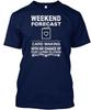 Card Making Weekend Forecast With No Chance T shirt Made in USA S to 5XL
