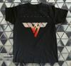 NEW! Van Halen Logo Rock Band Heavy Cotton Black Unisex T-shirt Size S-4XL Unisex T-Shirt