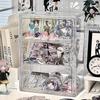 Bar Storage Box, Transparent Standing Sign, Anime Millet Storage Rack, Doll Figurine, Blind Box Display Rack