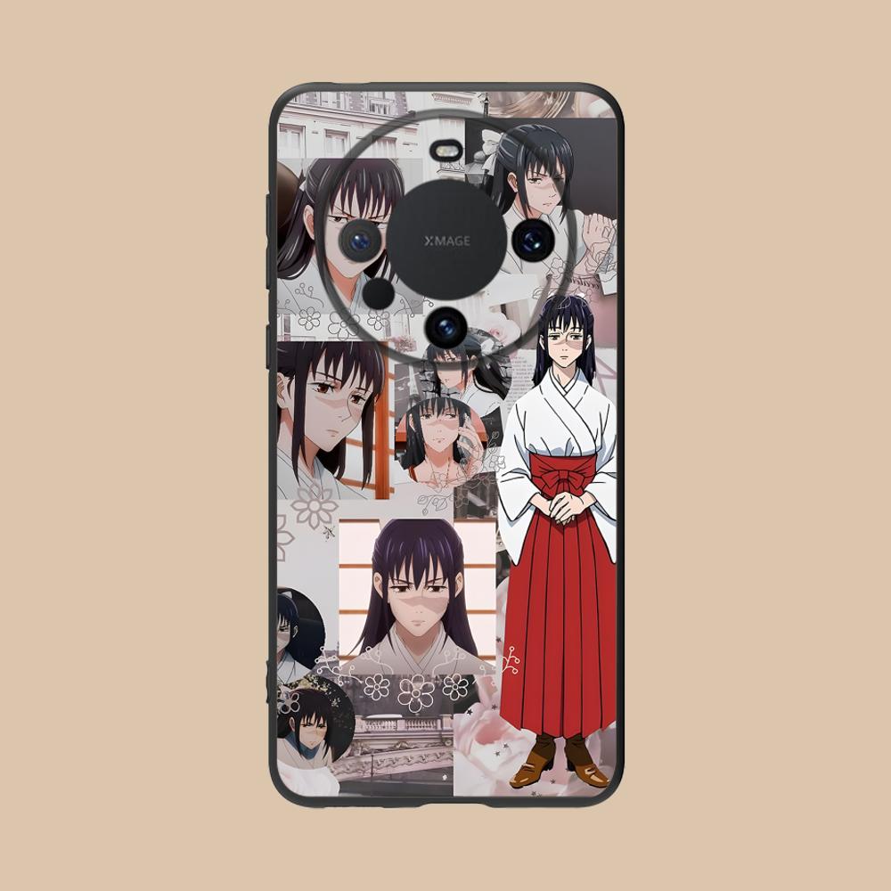 JJK Utahime Iori Matte TPU Mobile Phone Case for Huawei Mate 60 50 40 30 20 10 Pro Plus Lite E 5G Colorful Printing Cover