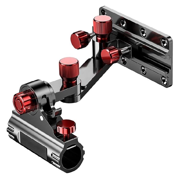 360 Degrees Rotating Double Head Rod Corner Frame Tube Fishing Rod Support