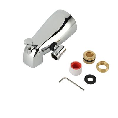 Tub Spout with Shower Diverter Copper Zinc Alloy Bathroom Bathtub Faucet for 1/2 Inch Or 3/4 Inch