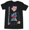Dragon Ball Super TShirt Men Goku Black Super Saiyan Rosé Anime Graphic Short Sleeve Oversized Streetwear Loose Fit Anime Tee