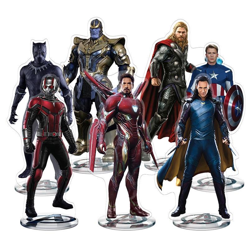 Elegant Avengers Ironman Loki Thanos Doctor Strange Black Panther Acrylic Stand Gift