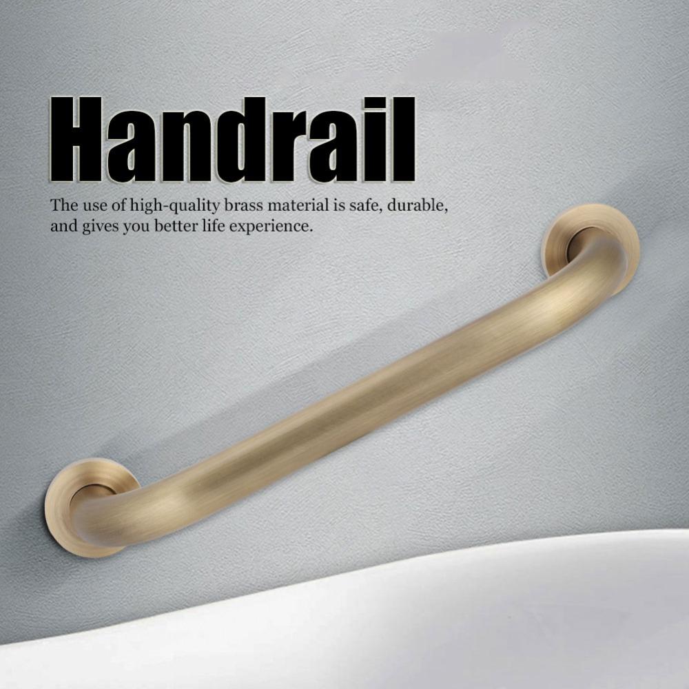 Wall Mounted Grab Bar Non-Slip Bathroom Safety Handle Safety Shower Assist Handrail  Home Use