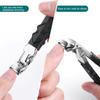 Angled Head Nail Clippers For Seniors Ergonomic Toenail Clipper For Thick Nails Nail Cutter Trimmer Professional Manicure Tool
