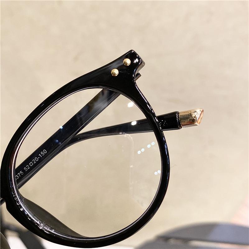 Vintage Round Optical Glasses Anti Blue Light Eyewear Unisex Prescription Frame Transparent Lens Retro Style