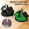Floor Suction Cup Double Sided 45 Degree Strike Side Heavy Duty Metal Body Floor Gap Fixer Laminate Floor Gap Repair Tool