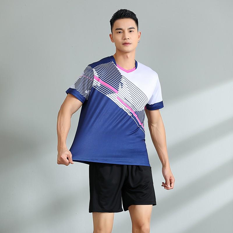 Quick-Dry Badminton Set Women Men Sportswear Running Tennis Volleyball Training Competition Uniform