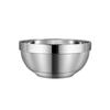 ZISIZ 304 Stainless Steel Double-Layer Bowl