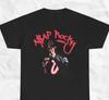 ASAP ROCKY Short-sleeved T-shirt HIP HOP High Street Men Women Gothic Plus Size Tees A$AP Portrait Loose Casual Harajuku Tops