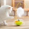 Brinquedos para gatos, copos, gatos, gatinhos, interativos, resistentes a mordidas, plataforma giratória, pelúcia, penas, brinquedo para animais de estimação com erva-de-gato, exercício para gatos internos, gatinhos