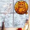 Cattura Sole Gatto Acrilico 2D Decorazione da Appendere Gatto Tappetino Gatto Staccabile Decorazione Finestra Gatto per Camera da Letto Soggiorno Balcone Arte da Parete