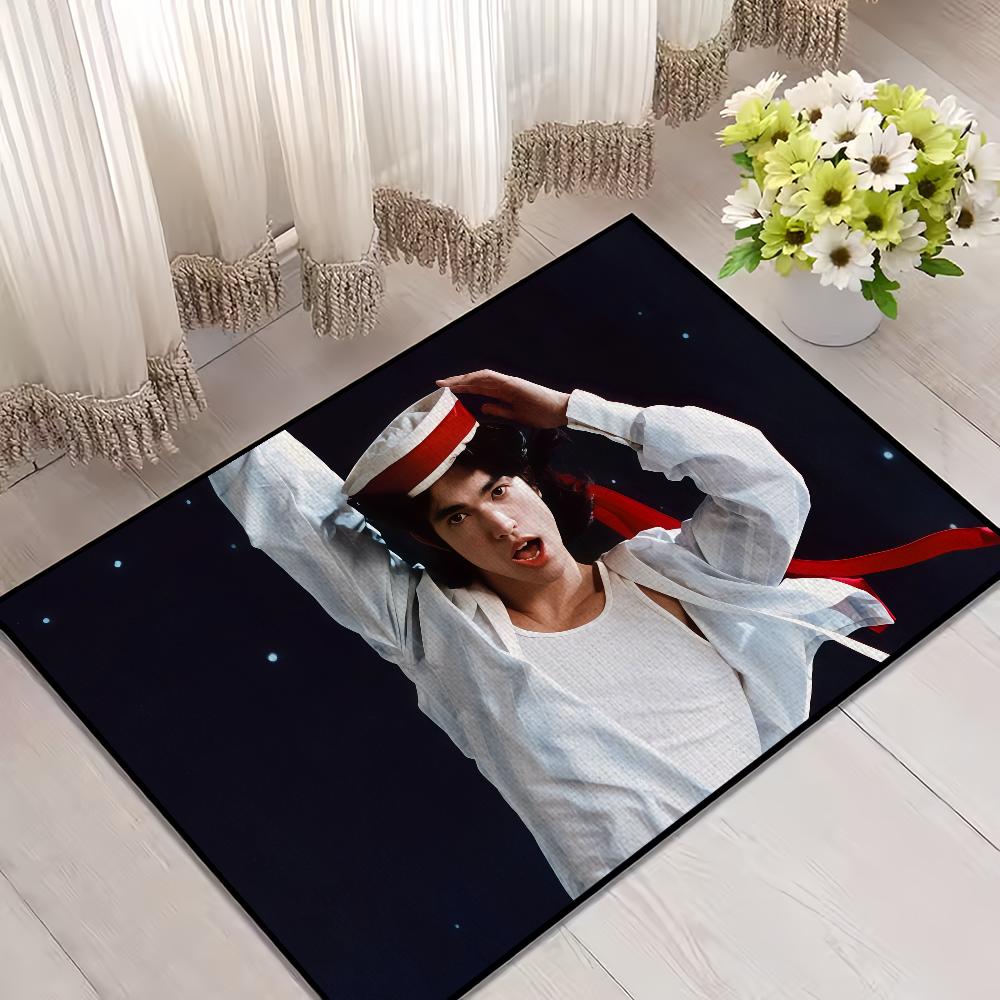 singer C-Conan Gray wishbone small carpet Rug Carpet Home Decor Bedroom Mat Hallway Balcony Carpet Entrance Doormat Decoration