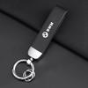Metal Leather Car Keychain Key Ring Decor Car Accessories for BMW E36 E46 E70 E53 G30 E91 E92 E93 E90 E60 E39 F30 F10 F20 X5