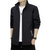New spring jacket men's stand collar casual business men's good-fitting jacket men's large size sports outdoor men's clothing