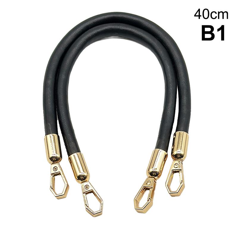 2 Stuks Zacht Leer Schouderbanden Korte Tashengsels DIY Vervanging Portemonneeriem Handtasband Tasaccessoires