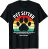 Funny Pet Sitter Definition Pet Sitting Pet Watcher T-Shirt