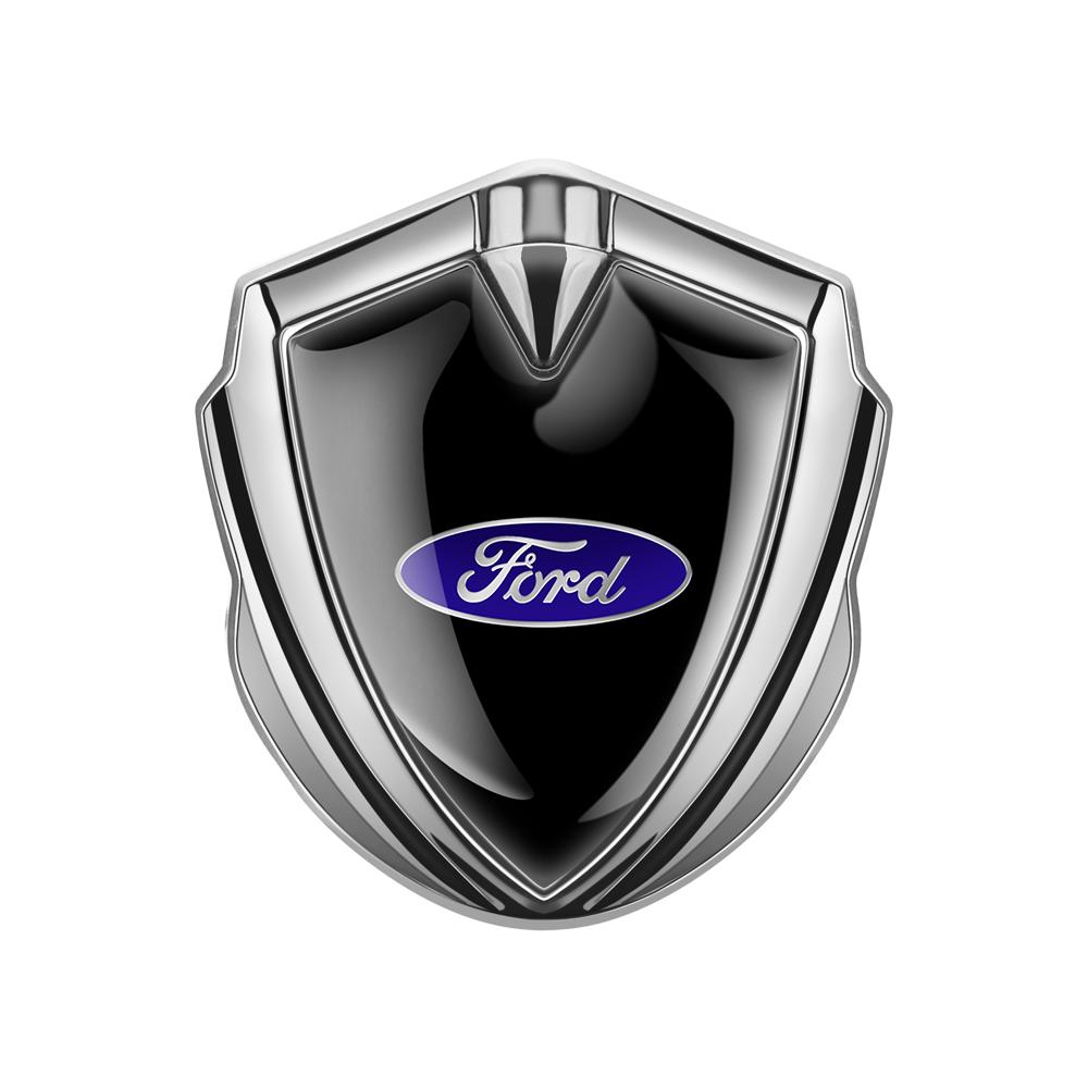KAVR2 3D Car Metal Body Trunk Shield Badge Sticker Decoration Auto Accessories For Ford Ranger Mustang MK2 Mondeo Fiesta Bronco Raptor