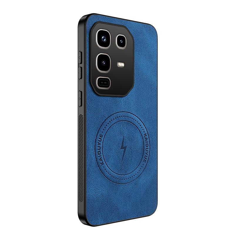 For Infinix Note 50 Luxury Soft Leather Phone Case For Infinix Note 50 Pro Plus Bumper Protection Shockproof Magnetic Cover